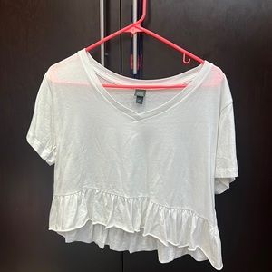 White Target Top